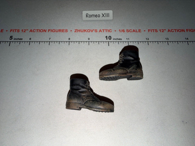 1/6 Scale WWII German Black Boots