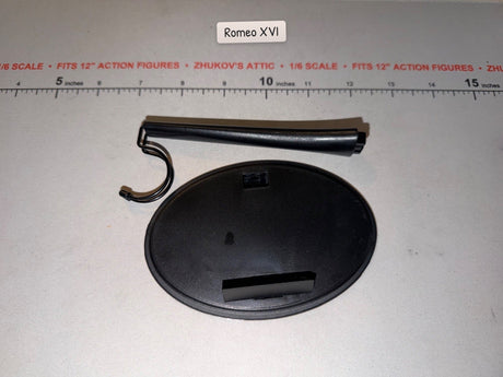 1/6 Scale Figure Display Stand with Hook Bracket
