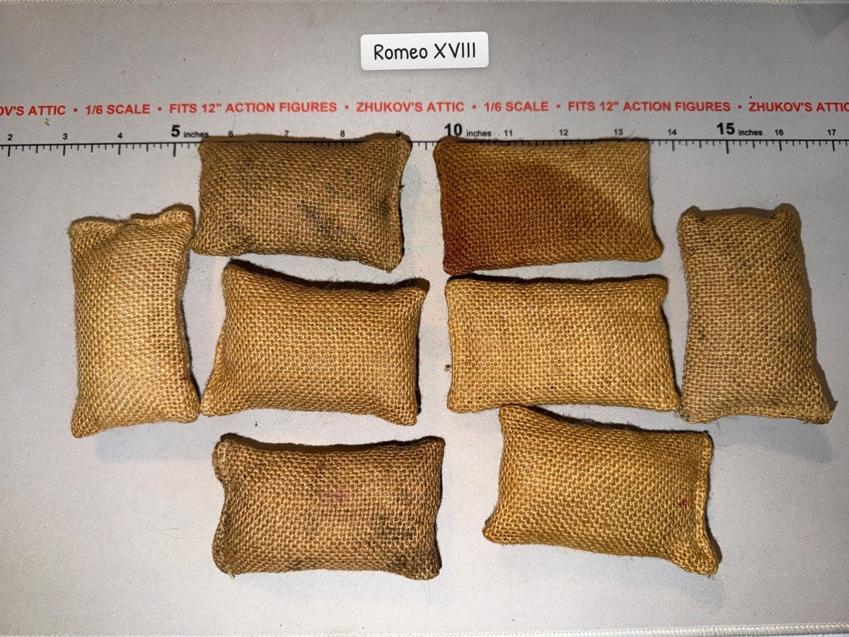 1/6 Scale Sandbag Lot - Diorama Item