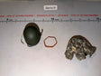 1/6 Scale WWII US M1 Helmet with Marine Camouflage Cover