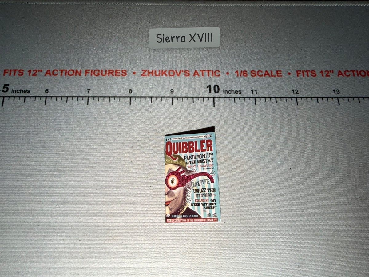 1/6 Scale Harry Potter The Quibbler Miniature Magazine - Star Ace