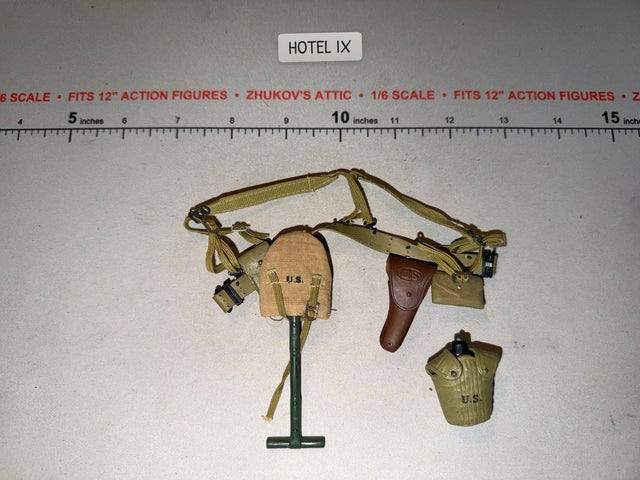 1/6 Scale WWII US Army Web Gear Set - Dragon