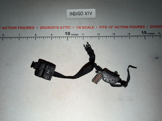 1/6 Scale Modern Era Holster Rig with Pistol and Pouch
