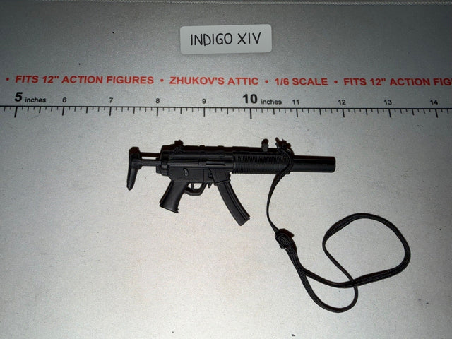 1/6 Scale Ultimate Soldier Modern Era MP5 Submachine Gun with Suppressor and Sling