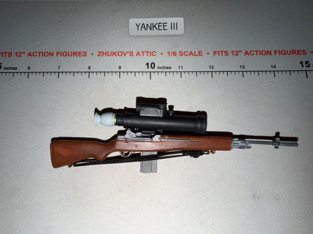 1/6 Scale Vietnam M-14 Sniper Rifle with Scope - Ultimate Soldier