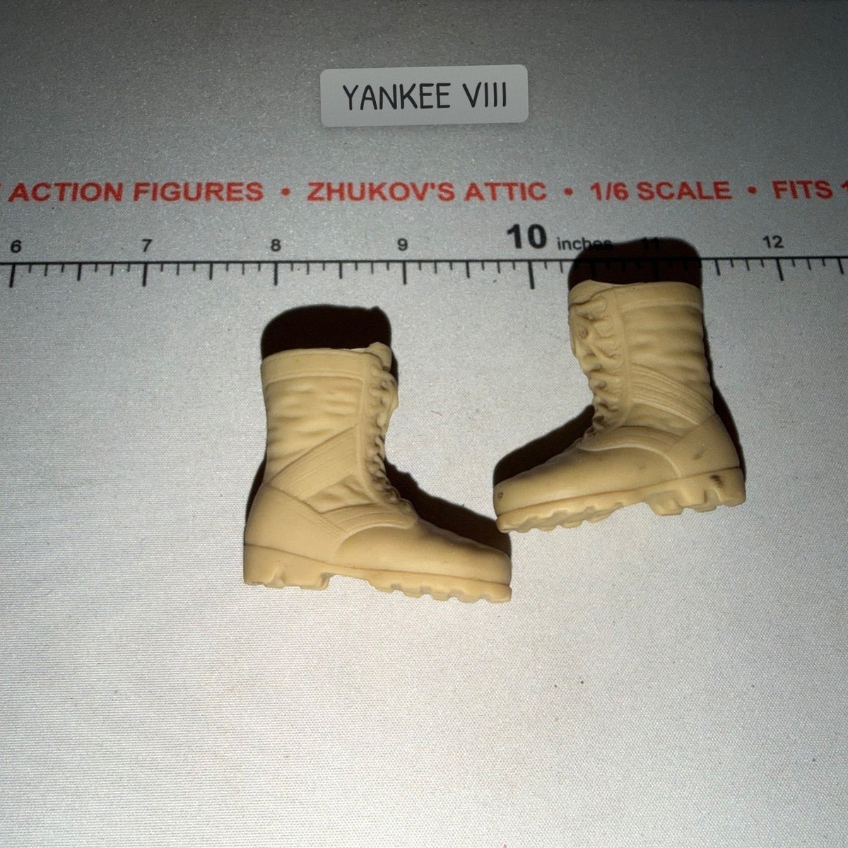1/6 Scale Modern Era Desert Tan Combat Boots - Ultimate Soldier ...