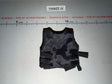 1/6 Scale Modern Era Black Body Armor Vest