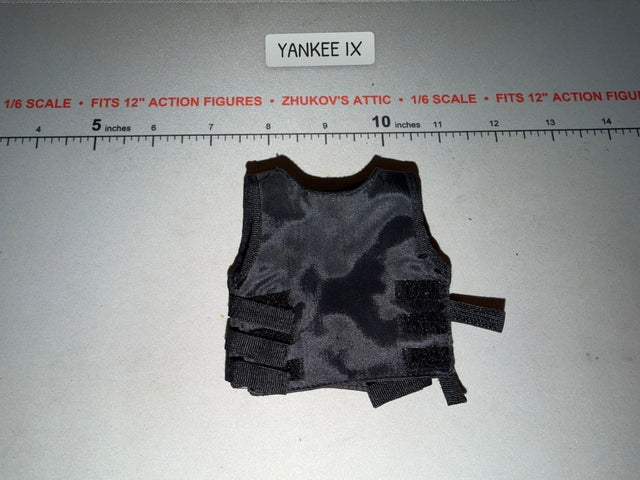1/6 Scale Modern Era Black Body Armor Vest