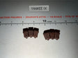 1/6 Scale WWII German Brown Kar-98 Afrika Korps Ammunition Pouches