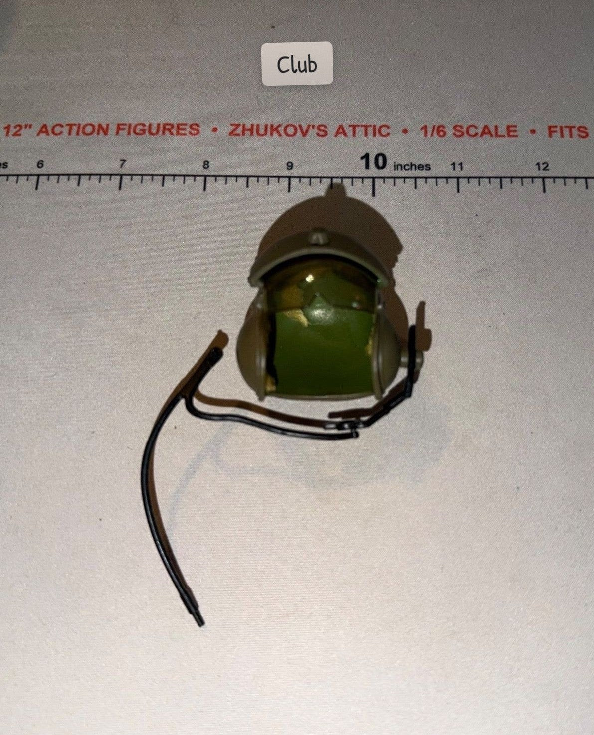 1/6 Scale Modern Era Pilot Helicopter Helmet