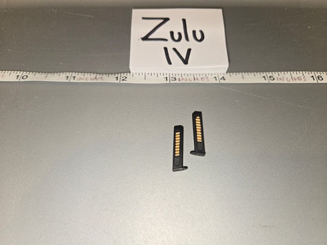 1/6 Scale Modern Era Pistol Magazine Lot