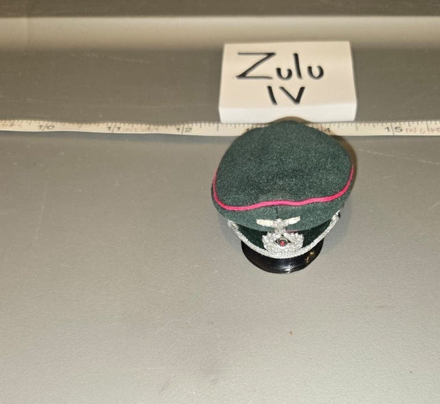 1/6 Scale WWII German Army Officer Visor Cap Hat