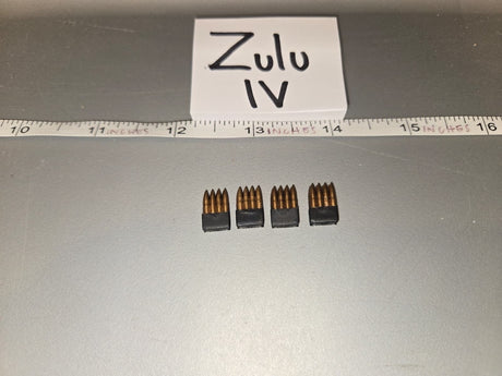 1/6 Scale WWII US Rifle Ammunition Stripper Clips Set