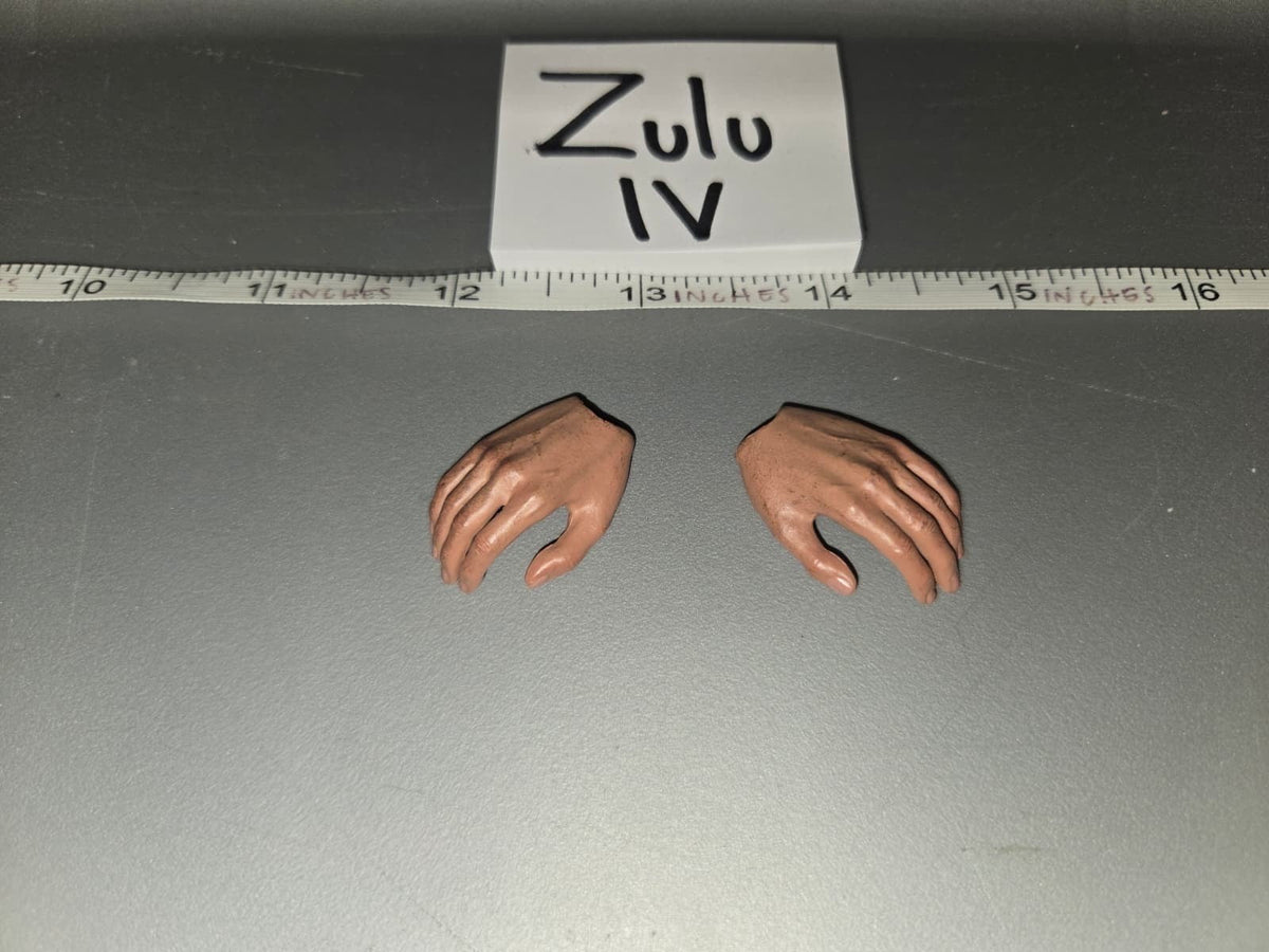 1/6 Scale Open Relaxed Hands