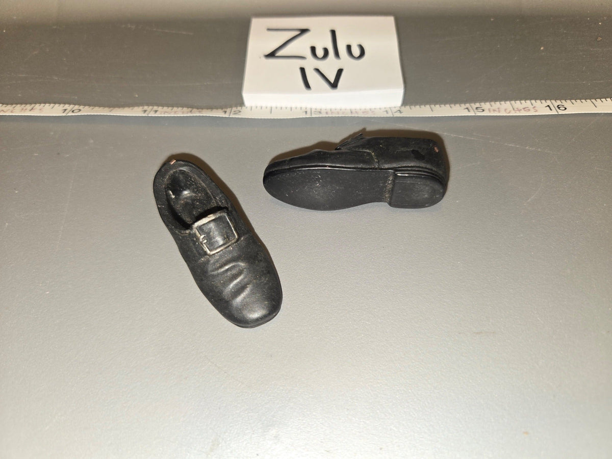 1/6 Scale Colonial Napoleonic Era Buckle Shoes - Sideshow