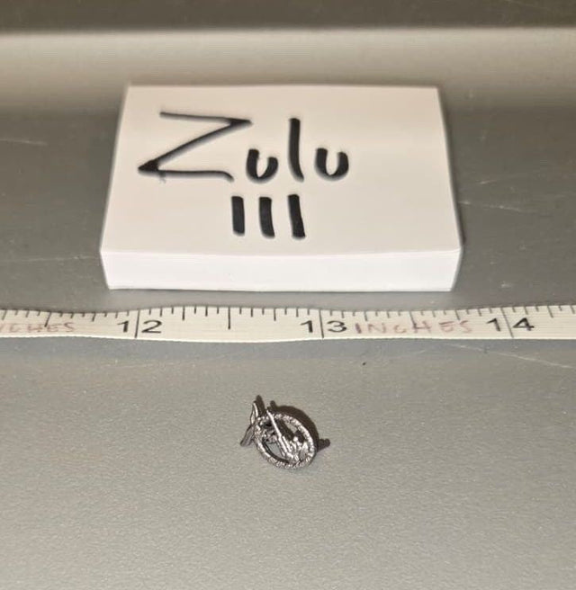 1/6 Scale WWII German Luftwaffe Anti-aircraft Badge