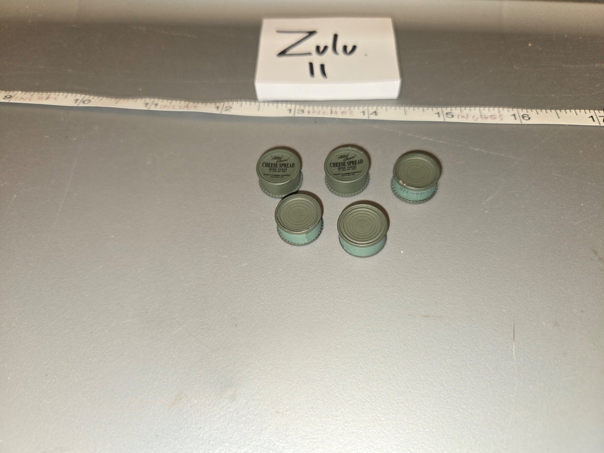 1/6 Scale WWII US Ration Lot