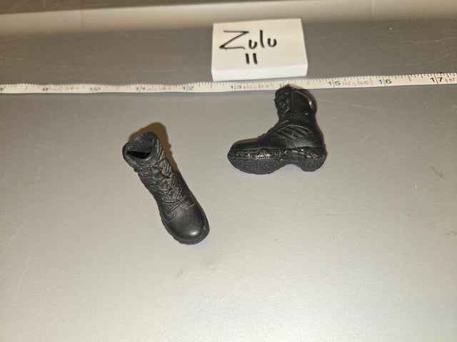 1/6 Scale Modern Era Black Combat Boots