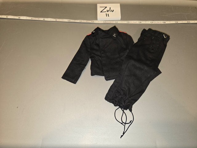 1/6 Scale WWII German Black Panzer Tanker Uniform