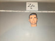 1/6 Scale Male Head Sculpt with Dark Hair - Dragon