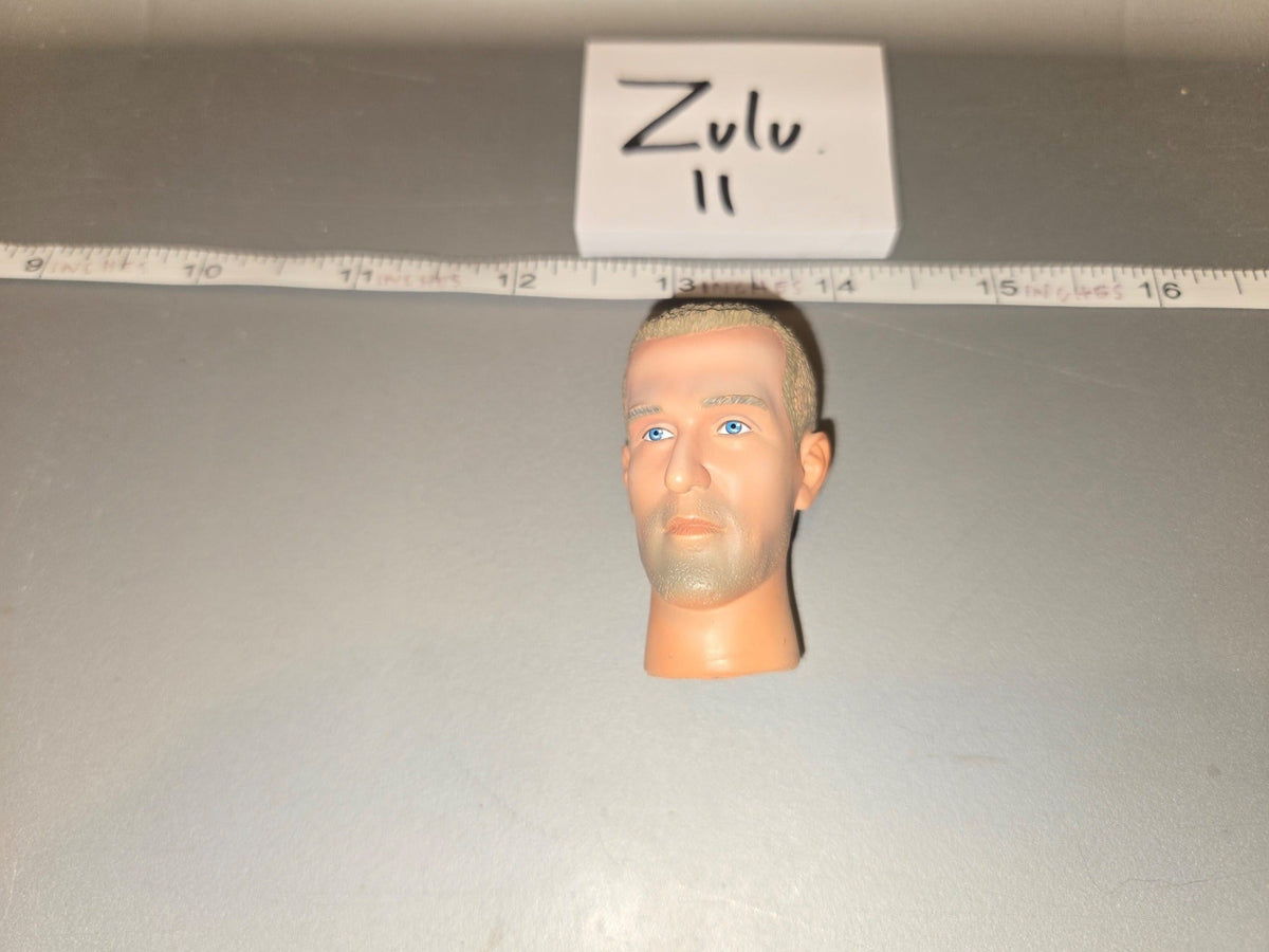1/6 Scale Male Head Sculpt with Blonde Hair - Dragon