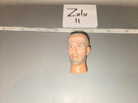 1/6 Scale Male Head Sculpt with Blonde Hair - Dragon