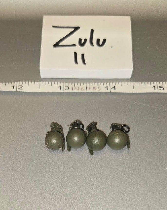 1/6 Scale Vietnam Modern US Fragmentation Grenade Lot - Soldier Story