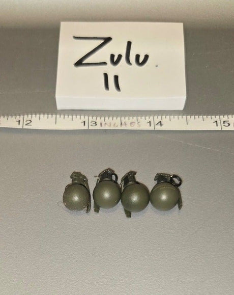 1/6 Scale Vietnam Modern US Fragmentation Grenade Lot - Soldier Story