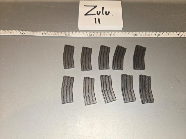 1/6 Scale Modern Era AR-15/M16 Magazine Lot