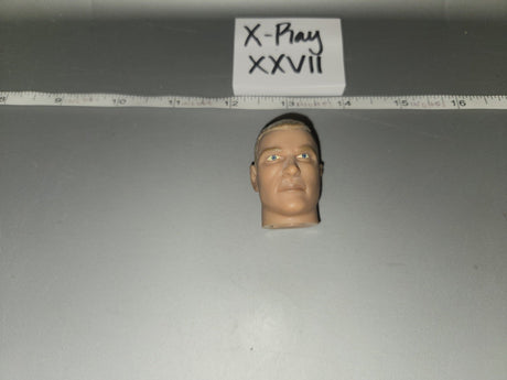 1/6 Scale Male Head Sculpt with Blonde Hair - Ultimate Soldier