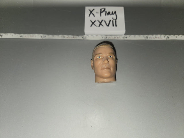 1/6 Scale Male Head Sculpt with Blonde Hair - Ultimate Soldier