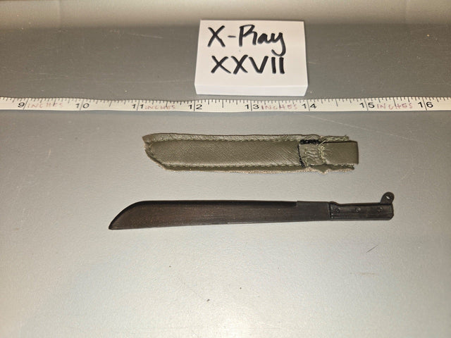 1/6 Scale Vietnam Machete and Scabbard