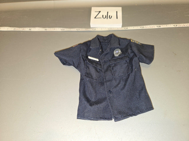 1/6 Scale Modern Era US Police Short Sleeve Uniform Shirt Taylor