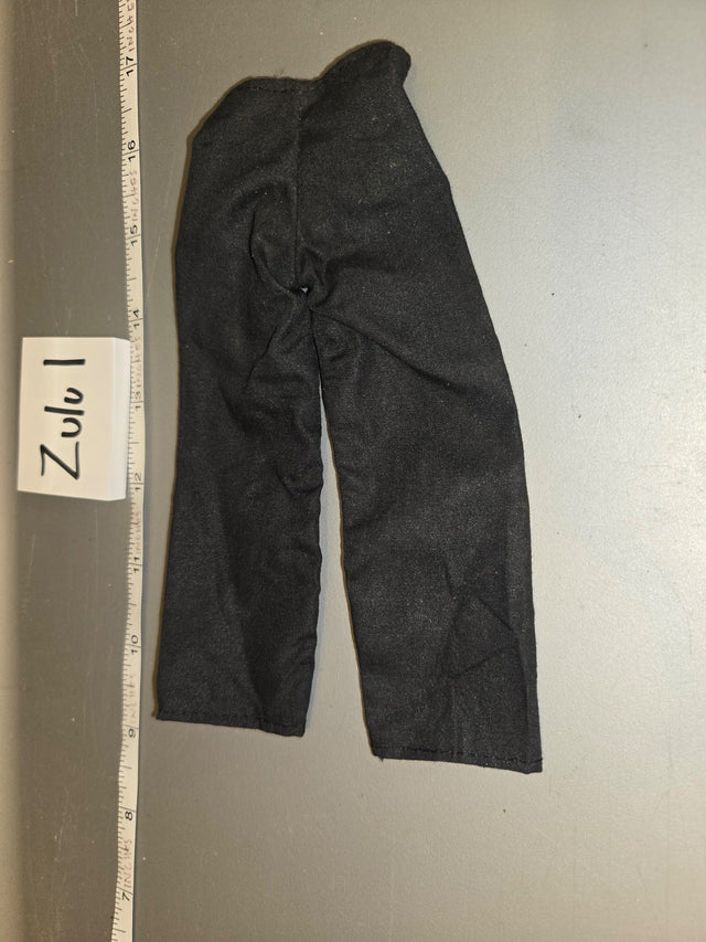 1/6 Scale Modern Era Black Trousers