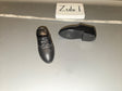1/6 Scale Modern Black Dress Shoes