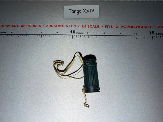 1/6 Scale WWII German Gas Mask Canister with Strap