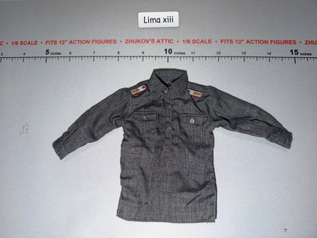 1/6 Scale WWII German Officer Grey Shirt