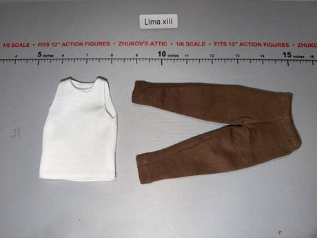 1/6 Scale WWII German Underwear Top and Pants Set