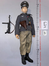 1:6 Scale WWII German Luftwaffe Dressed Figure with Submachine Gun - Dragon