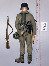 1/6 Scale WWII German Infantry Dressed Figure with Rifle - Dragon