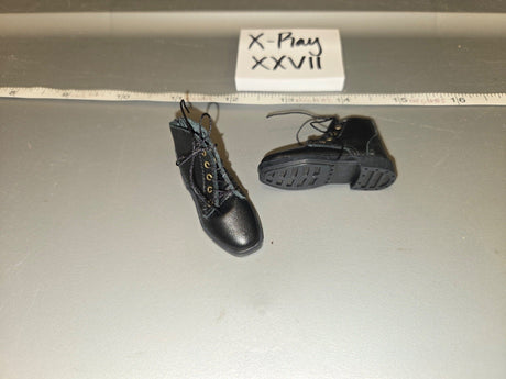 1/6 Scale Modern Era Black Tactical Boots
