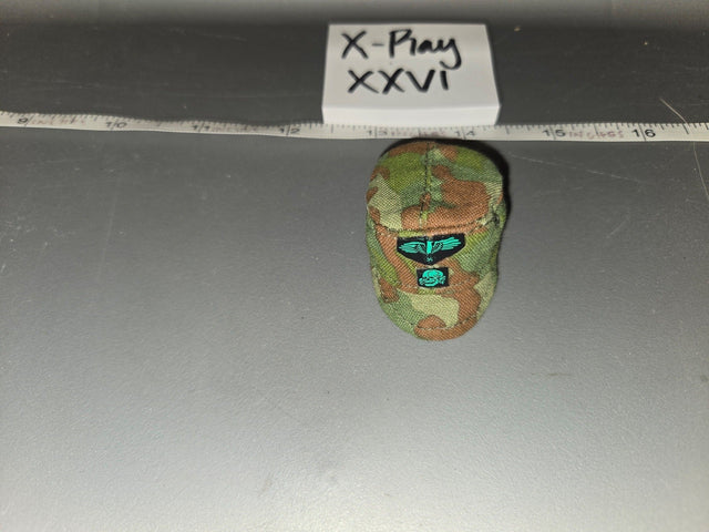 1/6 Scale WWII German Waffen Camouflage Field Cap