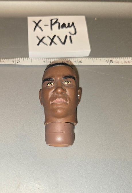 1/6 Scale Male Action Figure Head Sculpt - African American