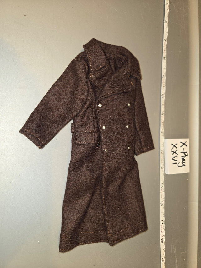 1/6 Scale WWII US Brown Great Coat