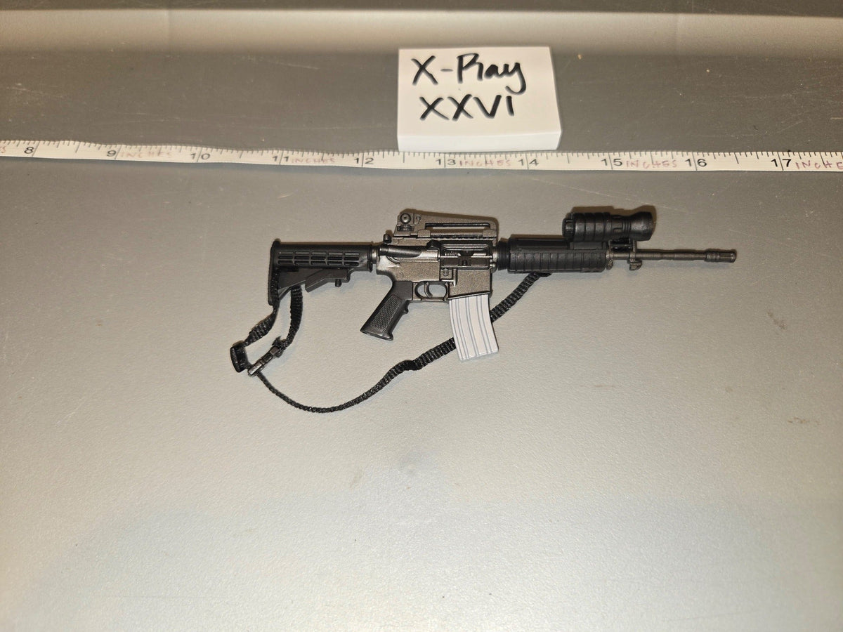1/6 Scale Modern Era M4 Carbine Assault Rifle with Sling and Optic - Dragon