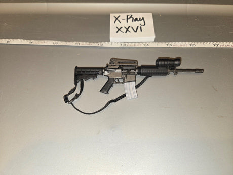 1/6 Scale Modern Era M4 Carbine Assault Rifle with Sling and Optic - Dragon
