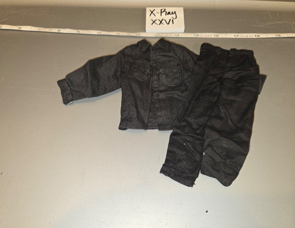 1/6 Scale Vietnam Vietcong Black Shirt and Pants Set - Ultimate Soldier