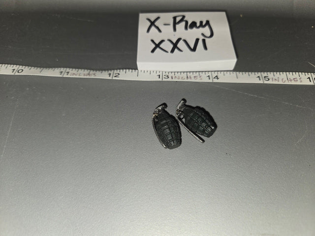1/6 Scale WWII US Hand Grenade Set