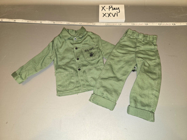 1/6 Scale WWII US USMC Utility Uniform