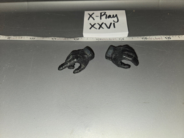 1/6 Scale Modern Era Tactical Gloved Hands Set